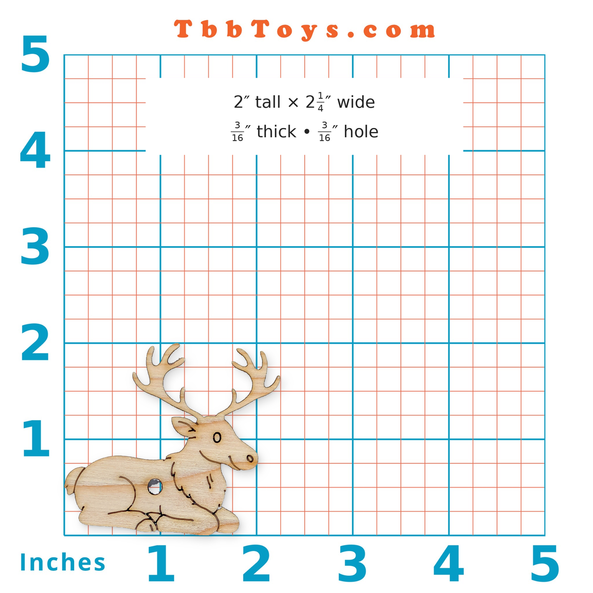Wild Wonders - Set of 13 Solid Pine Toy Parts