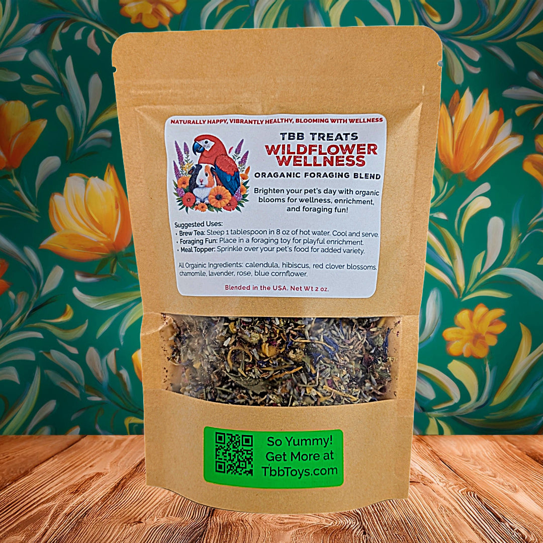 Wildflower Wellness - 100% organic herbal bird food